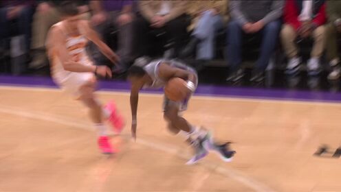 《NBA全场集锦》【原声】老鹰120-117国王 老鹰4人20+险胜国王