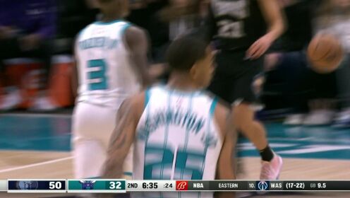 《NBA全场集锦》外线续上！鲍尔声东击西妙传华盛顿三分射箭
