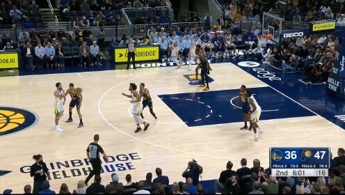《NBA全场集锦》【纯享】勇士vs步行者精华回放 库里伤退格林遭驱逐 哈利伯顿拒绝逆转