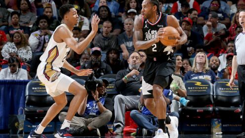 《NBA全场集锦》【球星】莱昂纳德vs鹈鹕集锦 空砍40+8+4全面身手无力回天