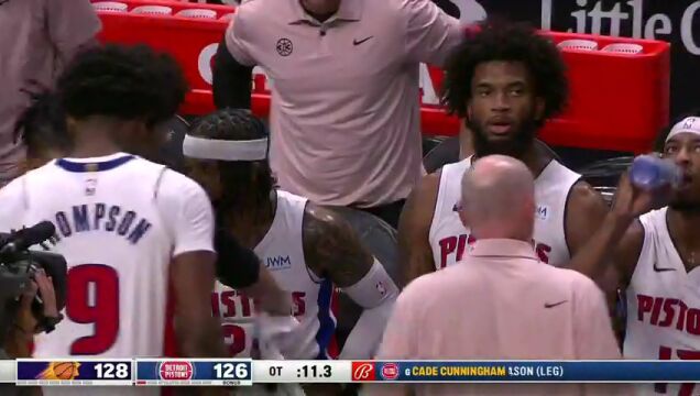 NBA季前赛：太阳vs活塞加时一中文解说回放