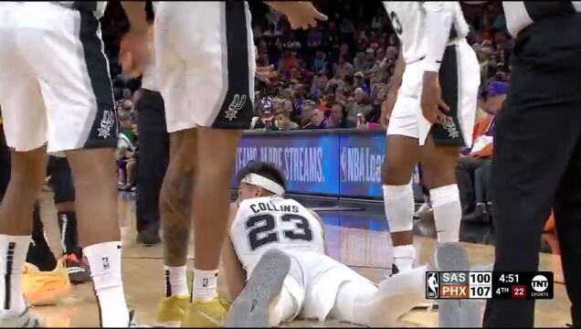 马刺vs太阳英文原声全场回放