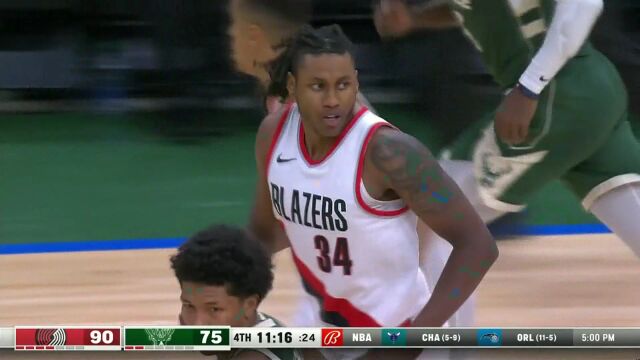 布罗戈登vs雄鹿集锦 全场18分送出12记助攻难救主