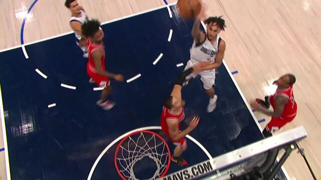 公牛vs独行侠五佳球 拉文快下虐筐小琼斯神兵天降