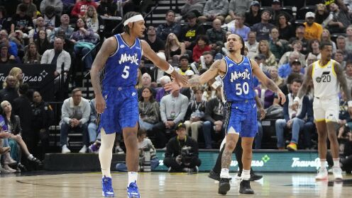 《NBA全场集锦》【原声】魔术115-113爵士 班凯罗30+9贡献准绝杀魔术险胜爵士