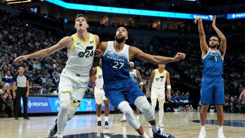 《NBA全场集锦》【原声】爵士95-123森林狼  爱德华兹状态绝佳拿下31分大胜爵士