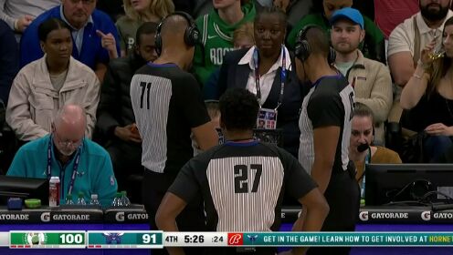 《NBA全场集锦》【回放】NBA常规赛：凯尔特人vs黄蜂英文原声全场回放