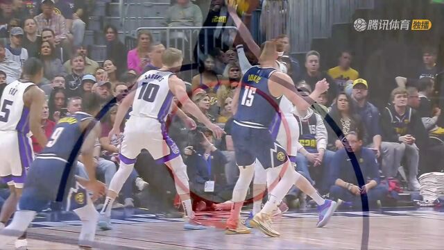 梦幻脚步！约老师戏耍小萨 转身过人轻松打进