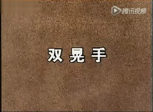 古典舞身韵教材 双晃手