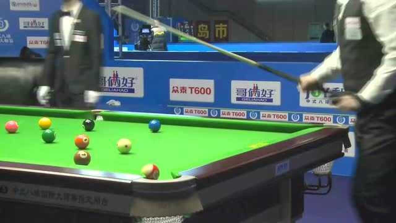 郑宇伯VS杨帆2016中式八球国际大师赛_高清