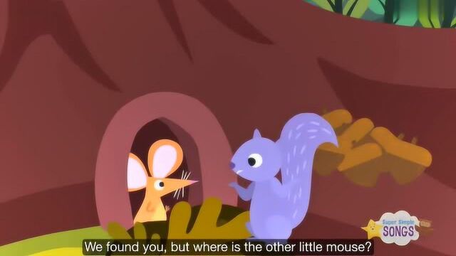 教育温暖有爱的少儿英语动画片树顶之家第二集捉迷藏