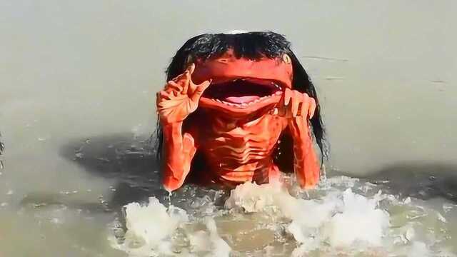 日本兵库县新增几座河童像 长发飘飘面目狰狞吓坏人