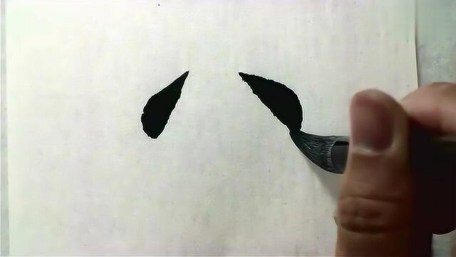 陈忠建,点的毛笔字基本写法