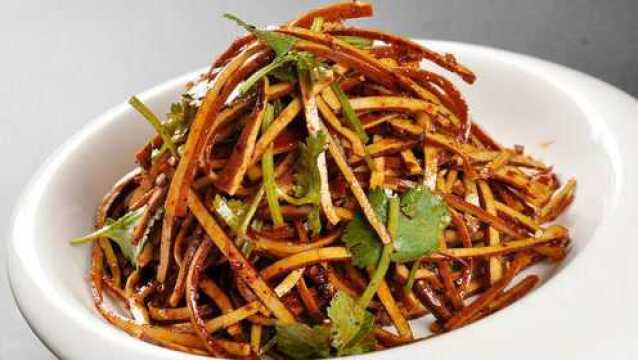 麻辣凉拌豆干丝的家常做法美味