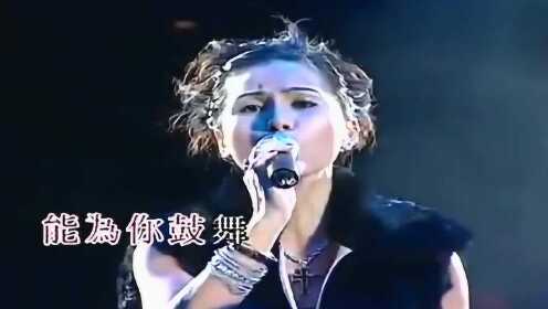 香港明星李丽蕊翻唱陈百强经典老歌，谁还记得她