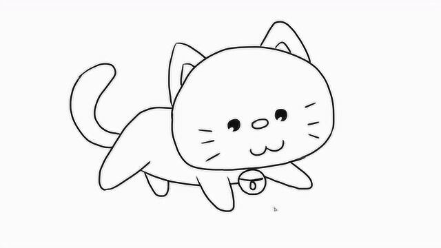 简单可家的小猫儿童亲子简笔画 宝宝轻松学画画