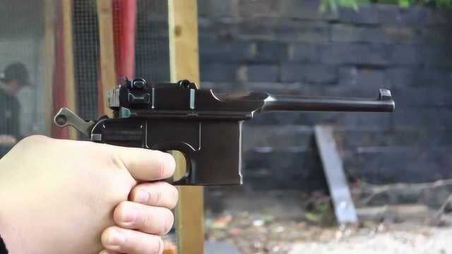 毛瑟枪c96在电影铁道游击队中的李向阳用的就是这把枪