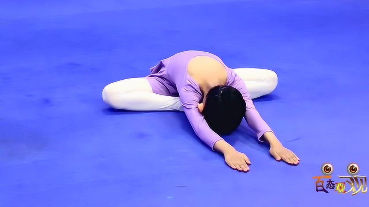 2018少儿中国舞基本功教学演示之压胯