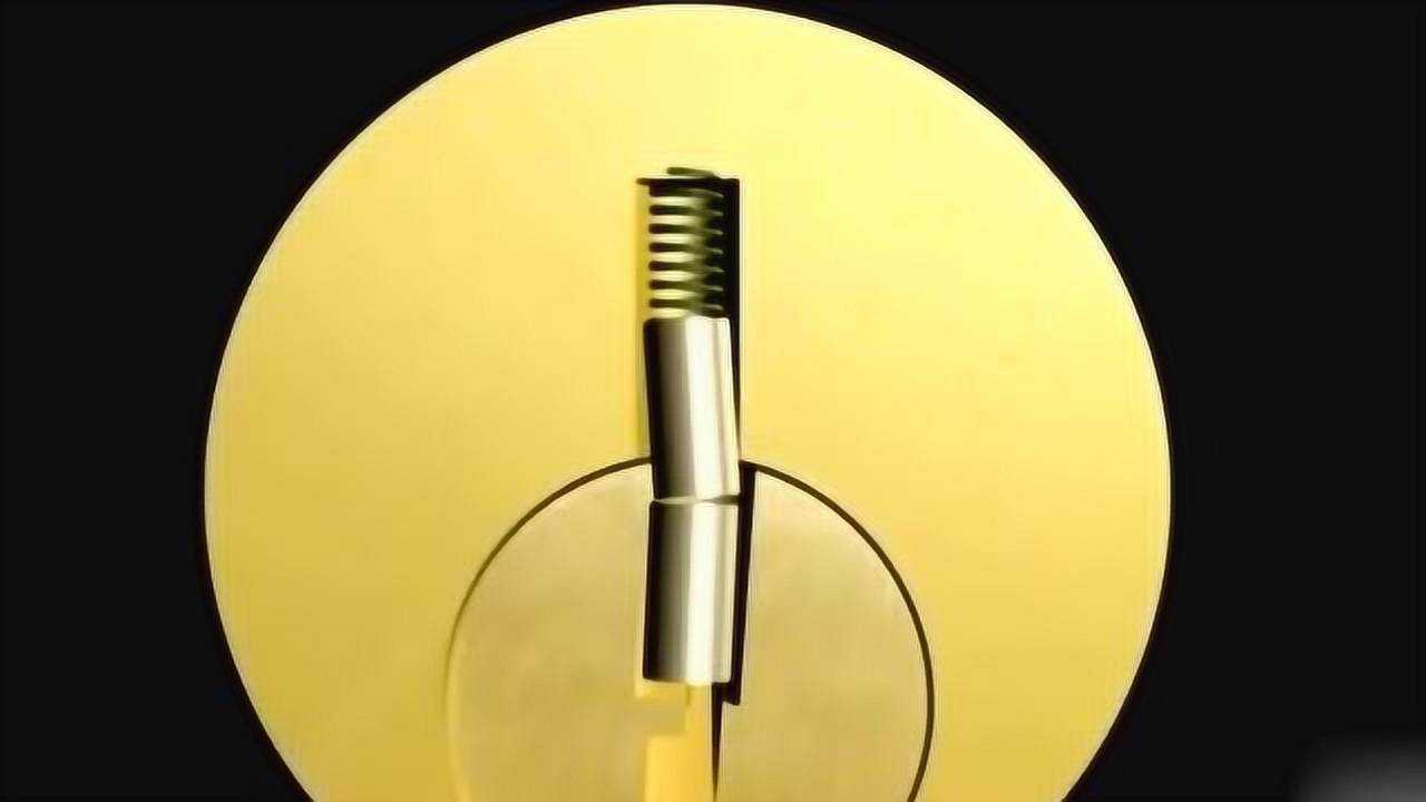 3d动画演示锁芯的工作原理涨姿势了