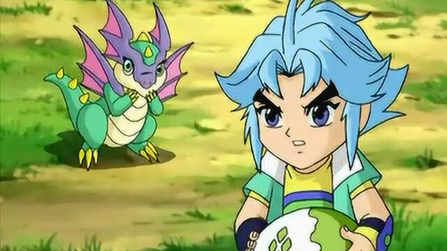 神兵小将小龙把神兵兽的蛋交给了问天问天知道爸爸遇害了