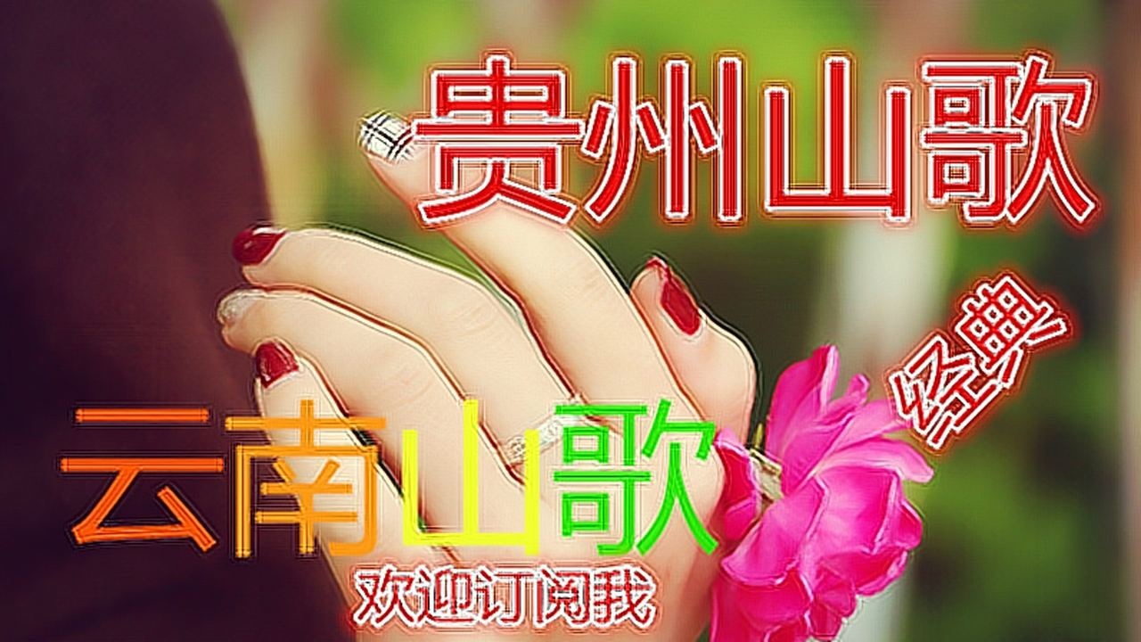 贵州纳雍威宁山歌云南山歌妹是河边杨柳青