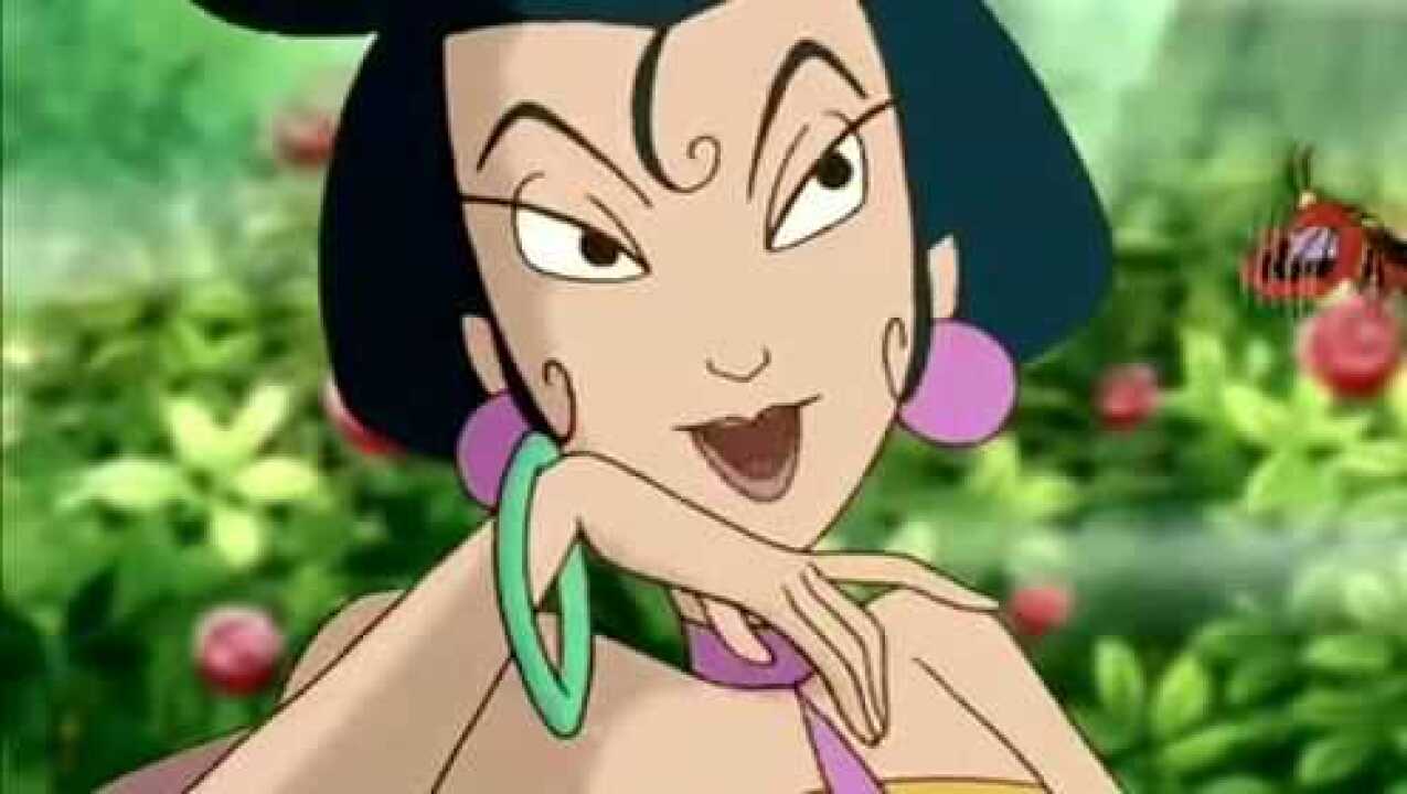 哪吒传奇:白狐狸吃了闪闪发光的草,变成人_高清1080p在线观看平台_腾