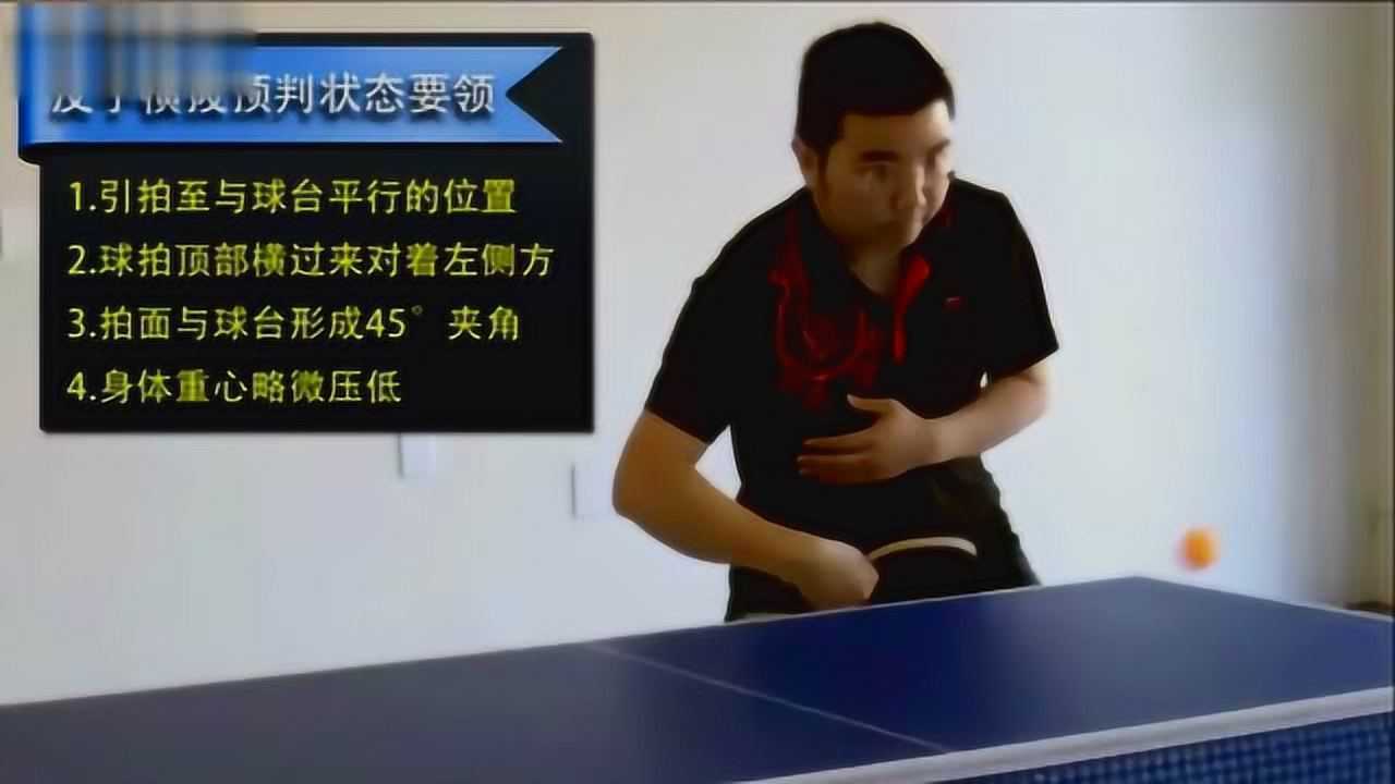 乒乓球反手教学视频！_腾讯视频