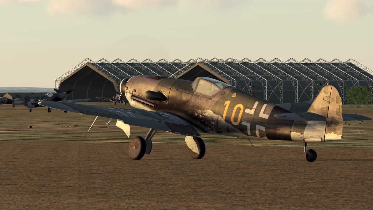 dcs world bf109k4 takeoff