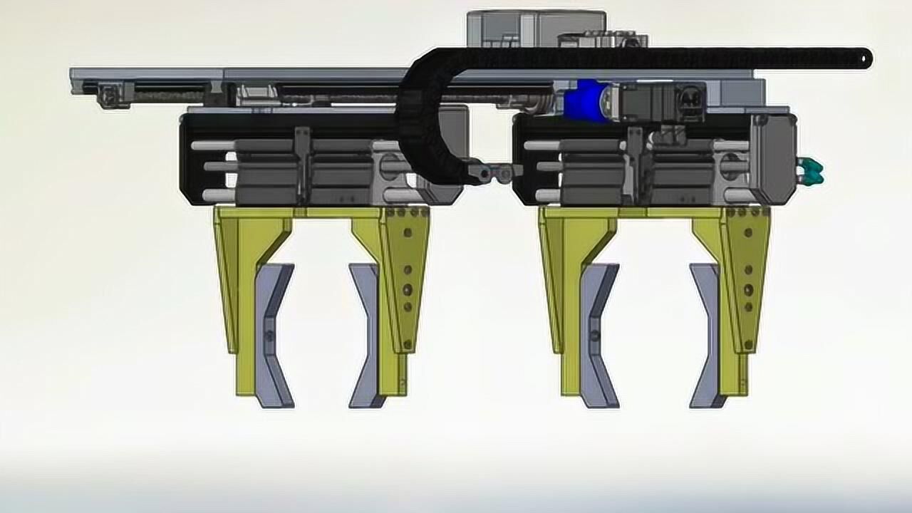 适用于圆柱形物体的夹持器,看看设计结构