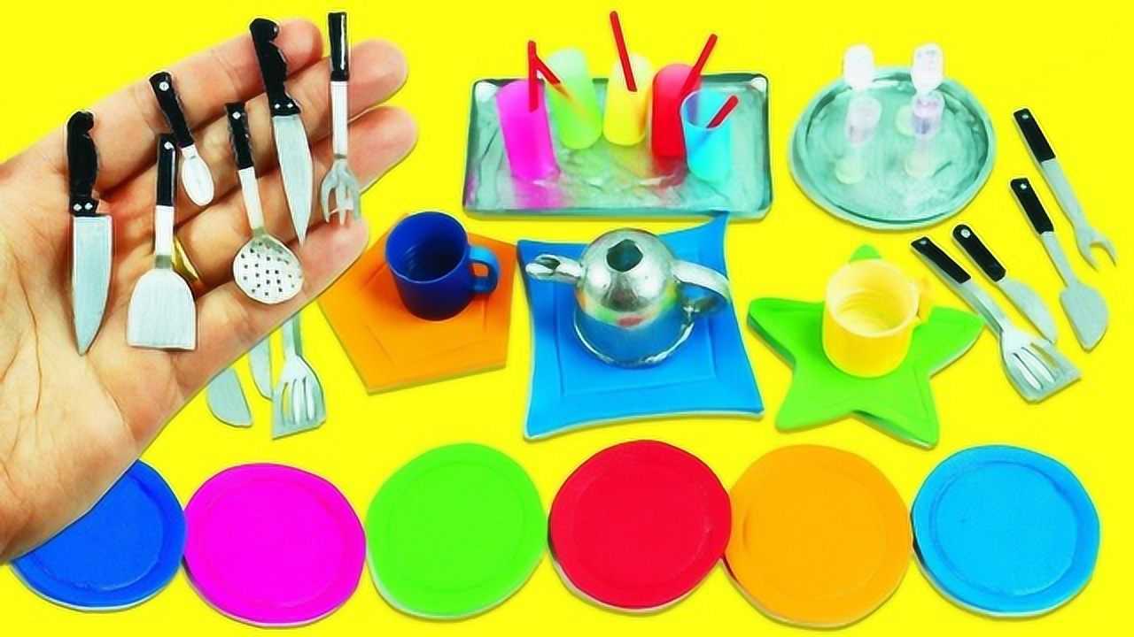 diy,手工制作一套迷你厨具用品,不知道用起来怎么样?
