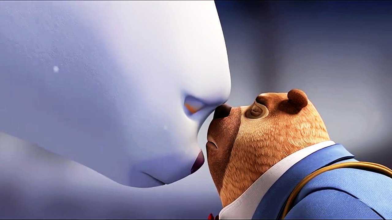 熊出没团子和熊二告别勇敢的熊二决心要陪好朋友一起面对困难