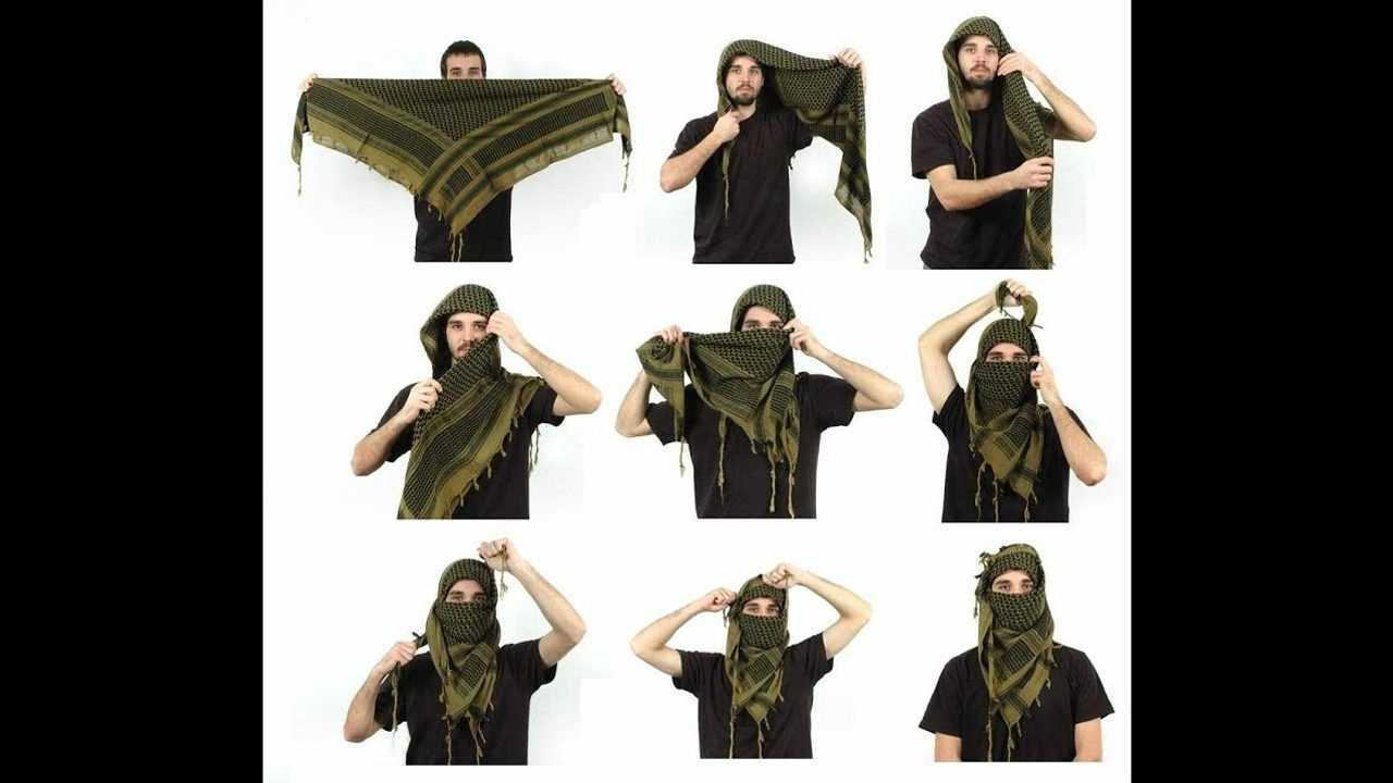 适合野外生存的多种阿拉伯头巾绑法视频教学_腾讯视频