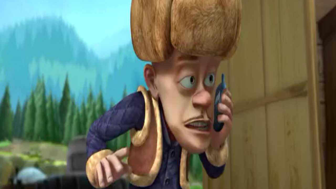 儿时动画片光头强天天吃红薯结果放屁根本停不下来