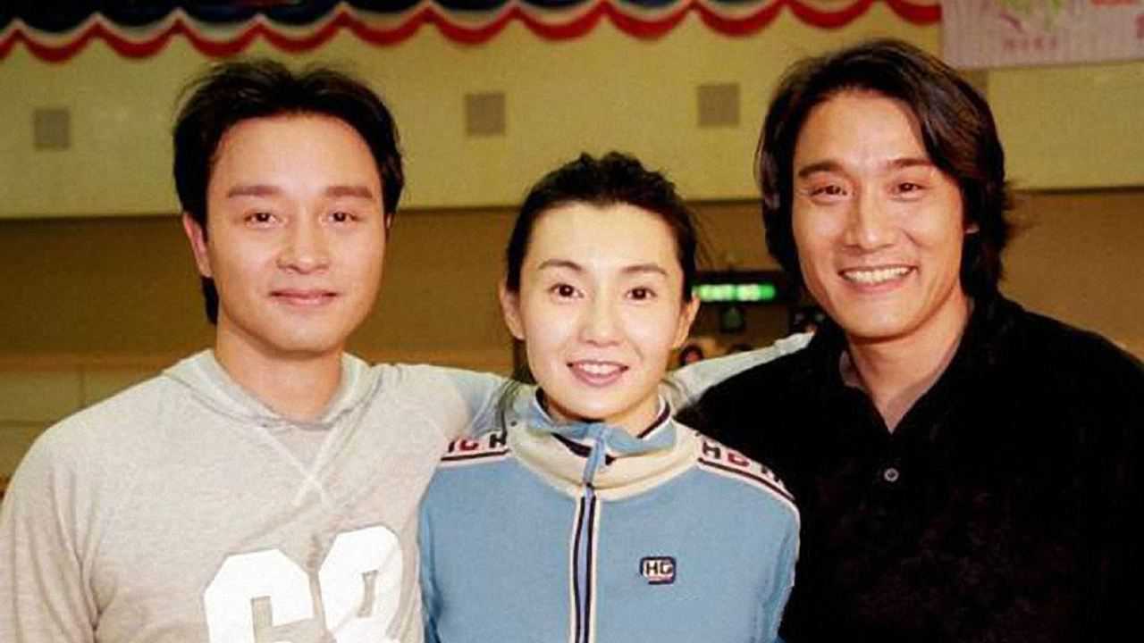 珍藏张国荣与张曼玉羽毛球比赛的珍贵视频