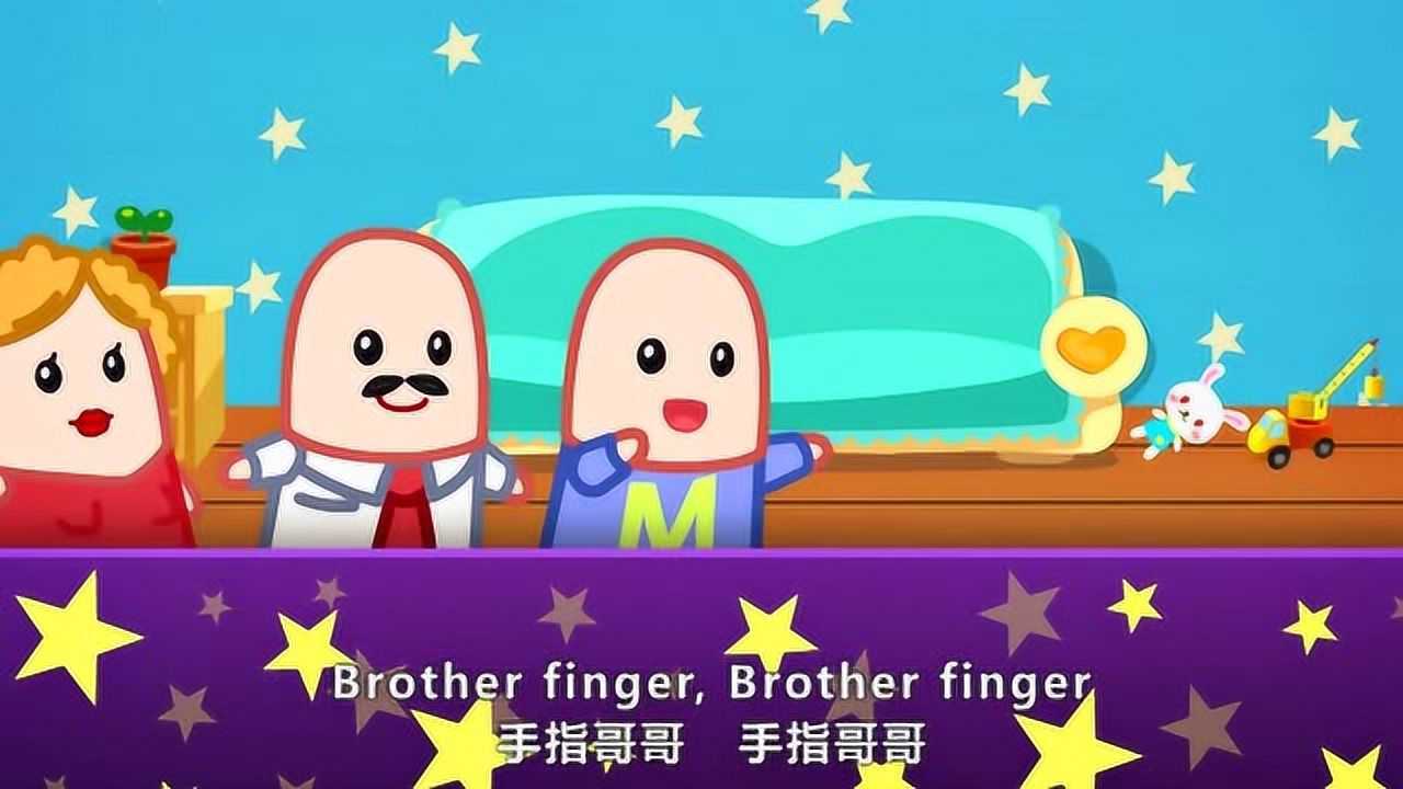 贝瓦英文儿歌fingerfamily