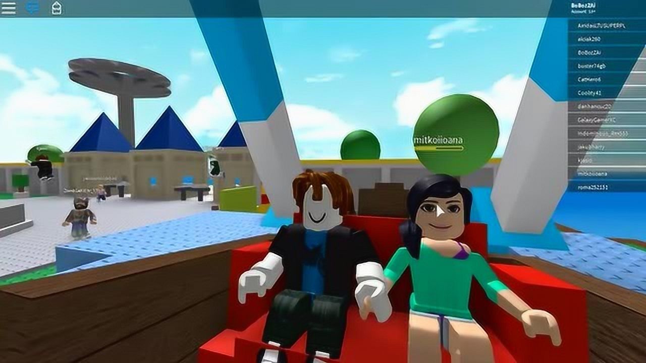 波波仔解说 roblox自然灾害模拟器:和妹子坐海盗船竟然被烧死了!_腾讯视频