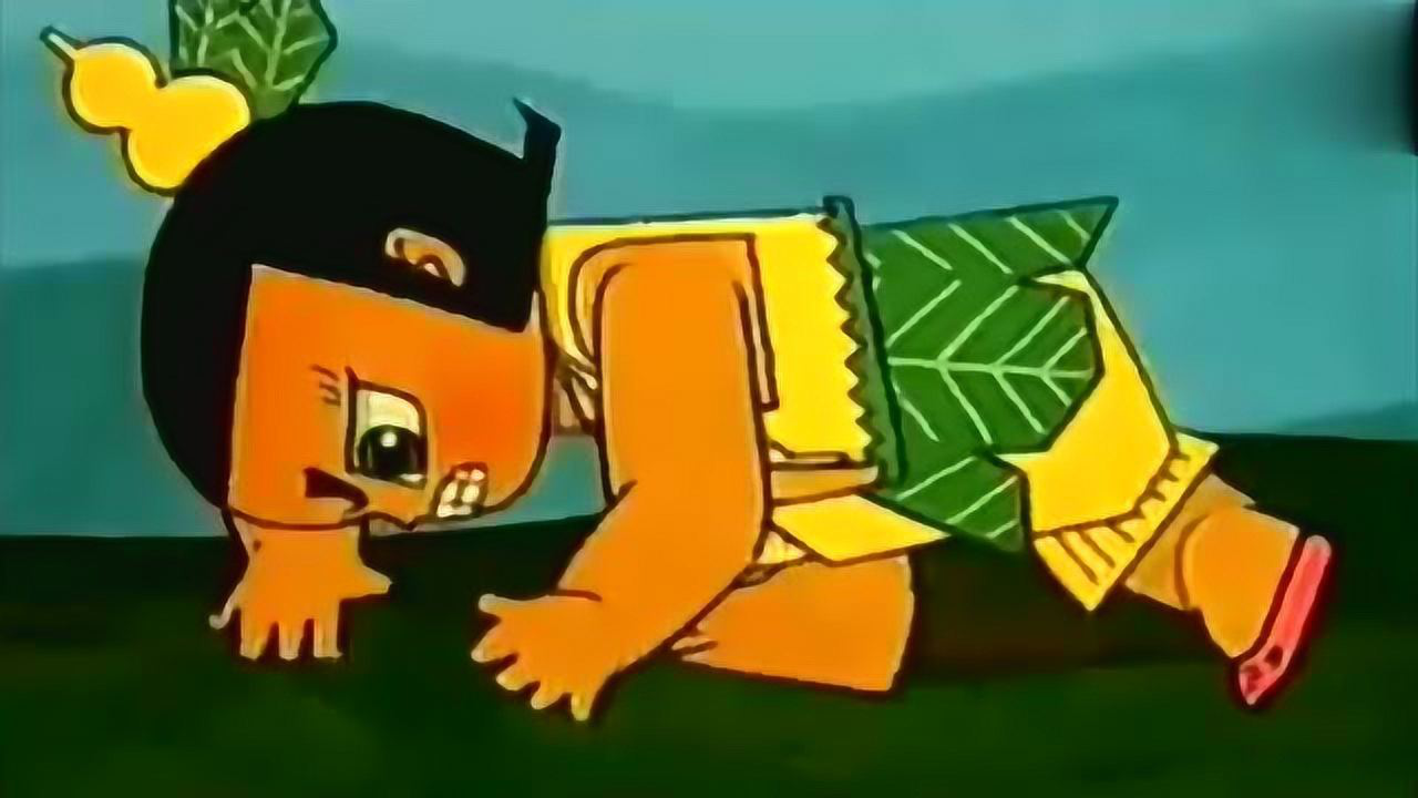 《葫芦娃》妖精竟然挖七色山!竟把水娃给挖了出来!经典回顾