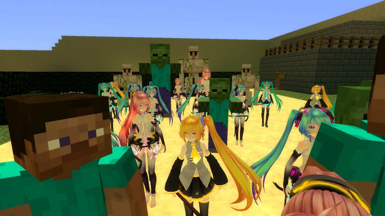 gmod游戏初音未来拿起了机关枪