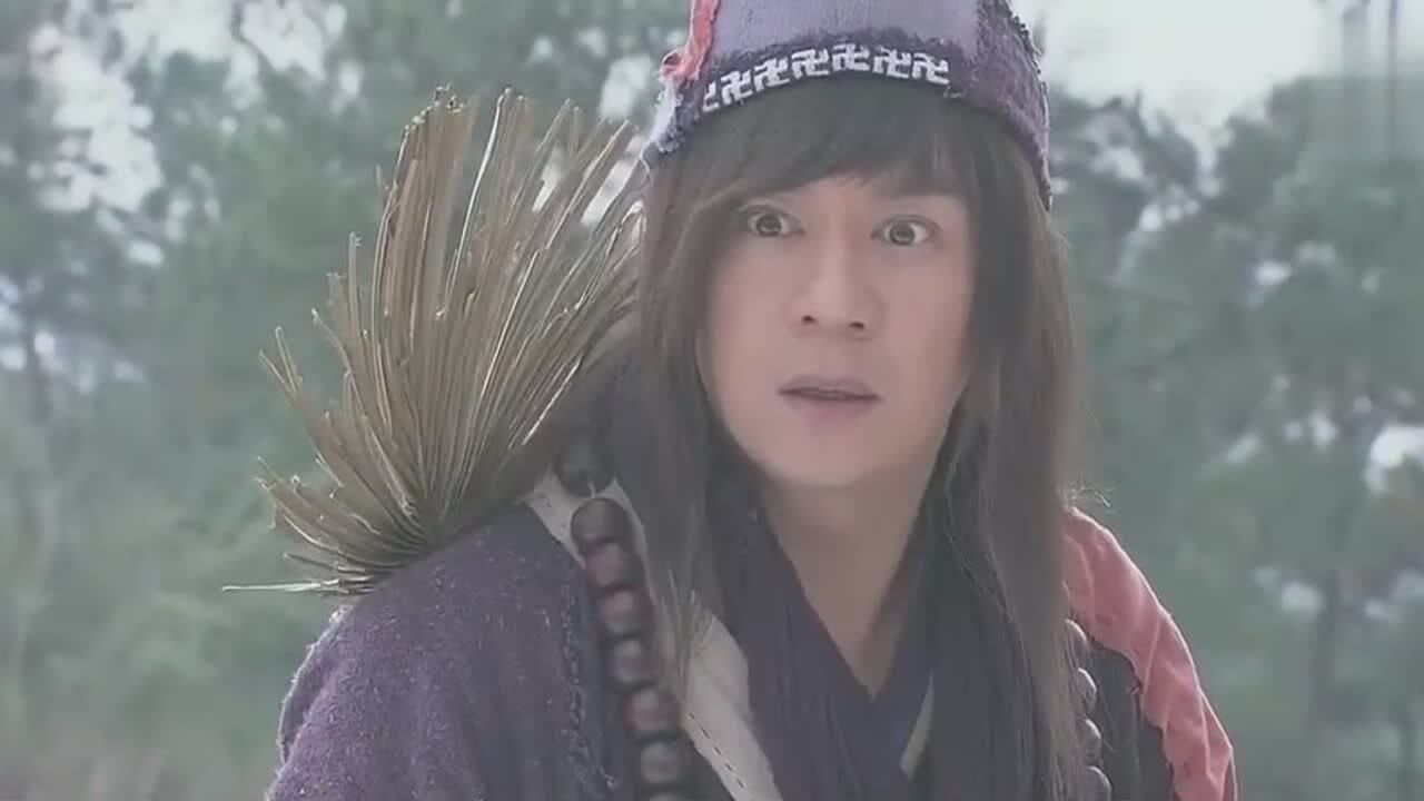 活佛济公陈亮因思念百灵不慎走火入魔要自我了断被道济阻拦