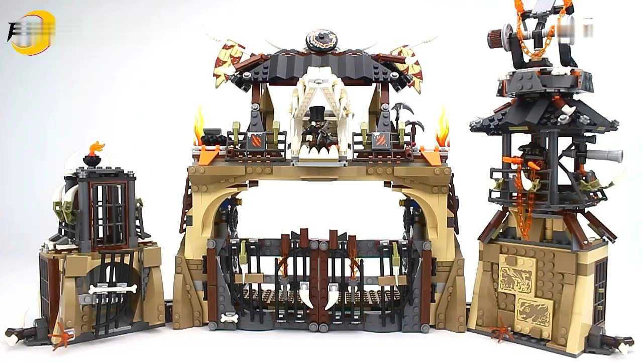 月光拼吧乐高lego70655幻影忍者系列龙巢穴速组评测