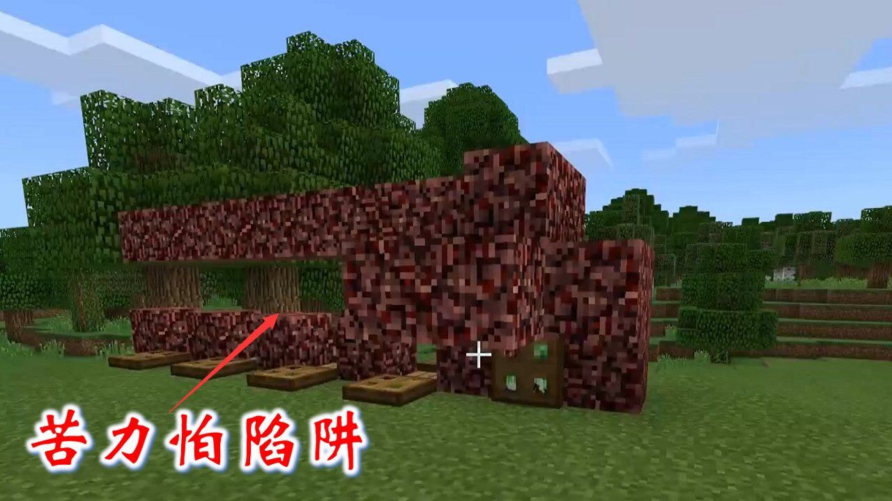 我的世界第二季196:我做了一个活板门陷阱,用来抓苦力怕_高清1080P在线观看平台_腾讯视频