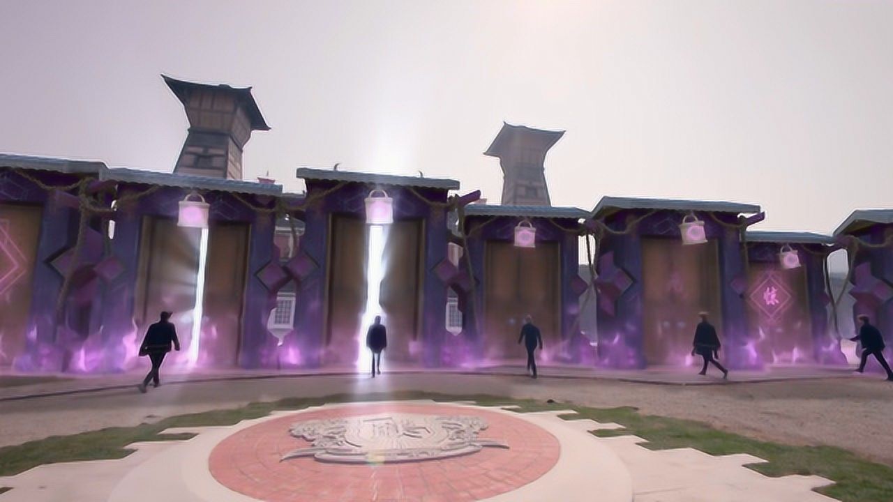 五虎将雄破阵,发现阵中的八个门各相通,又有着各具特色的机关