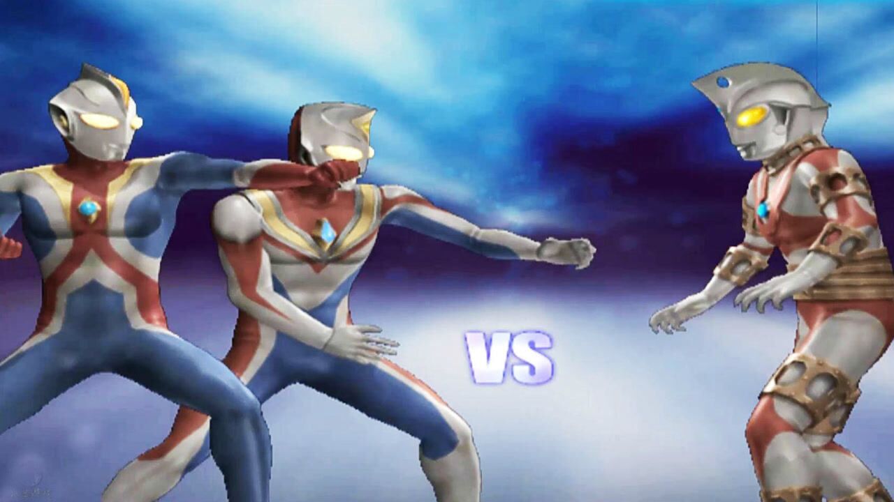 奥特曼格斗进化3戴拿奥特曼和高斯奥特曼闯关