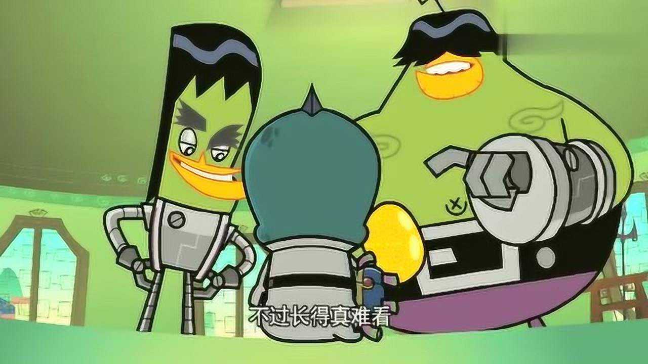 功夫鸡-2鸭砸晕小鸡仔偷到黄金蛋!没想到外星小屁孩前往救援