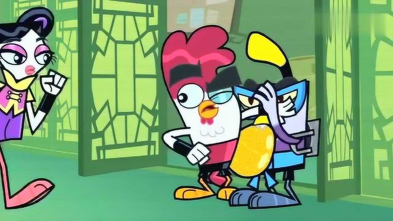 功夫鸡:黑面怪很厉害,功夫鸡仔不得不用臭鼬的烟雾来对付他