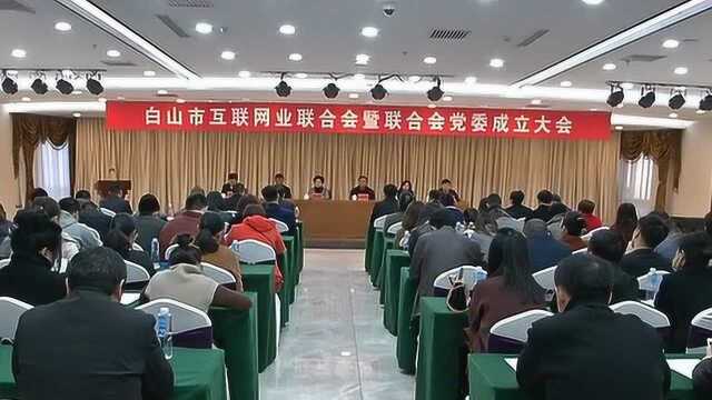 市互联网业联合会暨联合会党委成立