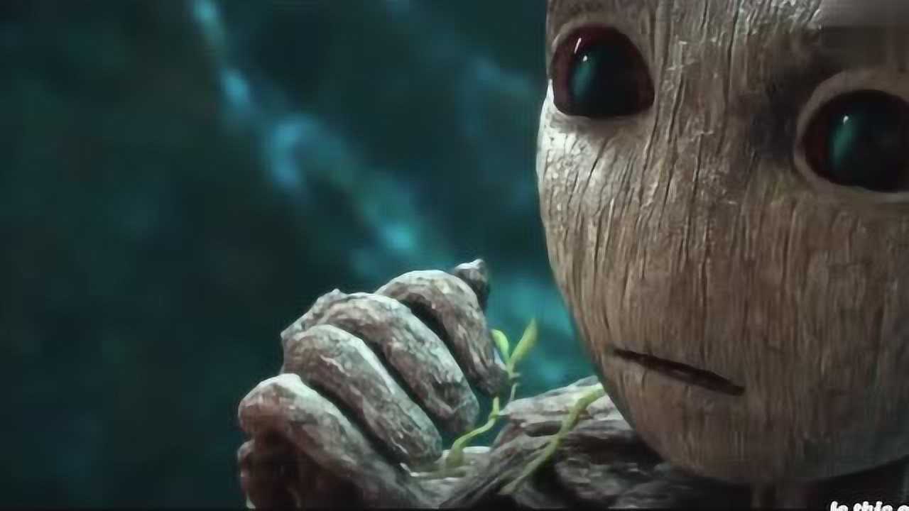 银河护卫队小树格鲁特超可爱剪辑看来星爵的风头都被它轻松抢走