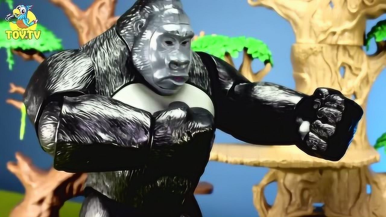 大猩猩与恐龙大战_高清1080p在线观看平台_腾讯视频