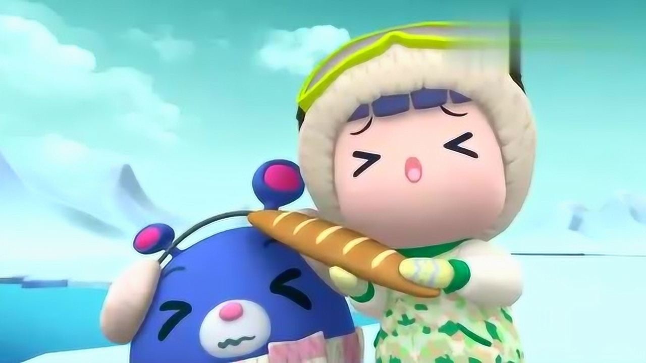 乐比悠悠北极熊竟然说它饿乐比没有听错吧但是事实就是这样