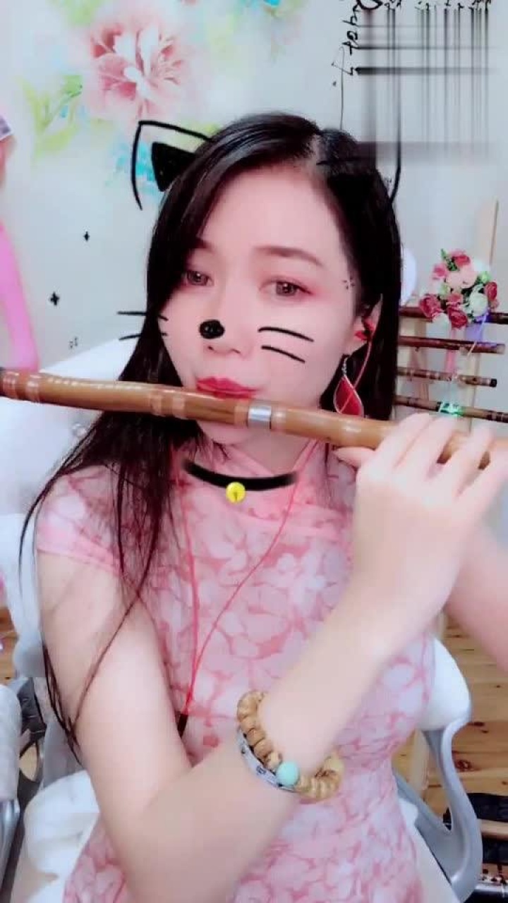 笛子这首学猫叫很有创意演奏水平很高这是换了一种风格吗